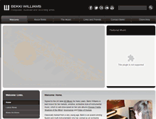 Tablet Screenshot of bekkiwilliams.com
